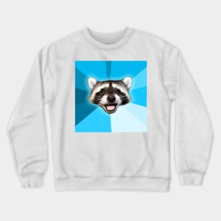 Lame Pun Coon Crewneck Sweatshirt